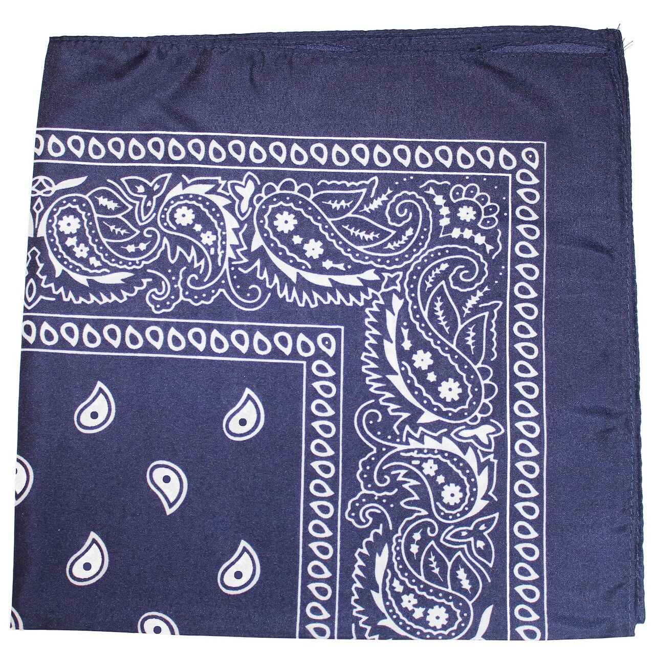 Extra Large Paisley 100% Cotton Double Sided Bandanas -36 Pack